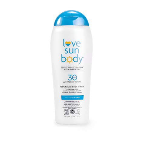 SPF 30 Fragrance-Free Sunscreen by Love Sun Body